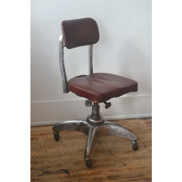 1950s Mid Century Industrial Gio Ponti for Goodform General Fireproofing Co Chair For Sale - Image 5 of 9