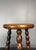 Mid-Century Turned Wood Bobbin Stool in the style of Charles Dudouyt, France, 1950s For Sale - Image 12 of 15
