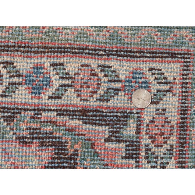 Vintage Persian Mahal Wool Rug For Sale - Image 11 of 13
