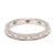 Stones: diamonds, 10 stones single cut round 1.75 mm approximately .15 total carats F-G color, VS2-SI1 clarity Ring Size 5...