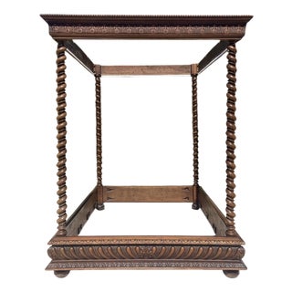 Louis XIII Style Château Four-Poster Bed For Sale