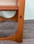 Wood Vintage Italian Chair in Wood and Skai, 1960s For Sale - Image 7 of 10