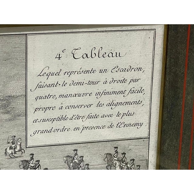 Blarenberghe, Squadron, 18th Century, Engravings, Framed, Set of 4 For Sale - Image 13 of 18
