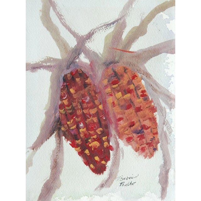 Abstract Corn Painting For Sale - Image 4 of 4