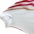 Glass Vintage Murano Dino Martens 1950s White Red Aventurine Ribbons Italian Art Glass Center Bowl For Sale - Image 7 of 8