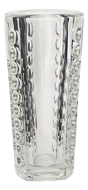 Mid 20th Century Brutalist Art Glass Vase by Rudolf Jurnikl for Sklo Union