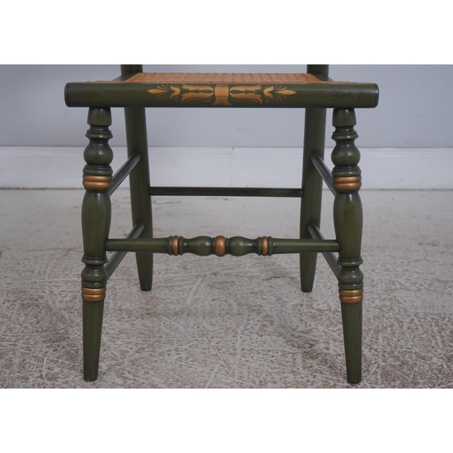 Hitchcock Andrew Jackson Cane Seat Side Chair Bicentennial Edition For Sale - Image 10 of 18