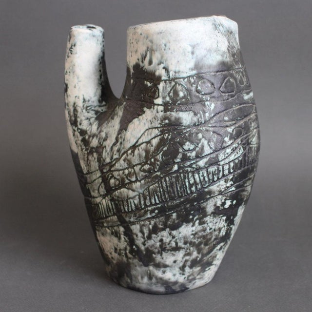 Vintage French Ceramic Pitcher by Jacques Blin For Sale - Image 10 of 18