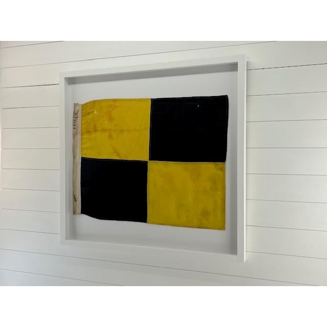 Modern Vintage Signal Flag For Sale - Image 3 of 6