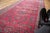 Vintage Meshed Rug Runner 3'4" X 16'1" For Sale - Image 9 of 12