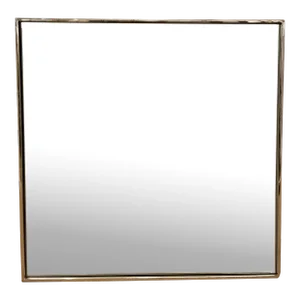 Port 68 Modern Polished Nickel Wall Mirror
