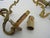Vintage Bronze Wall Sconces, 1950s, Set of 2 For Sale - Image 9 of 11