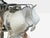 1960s Mid-Century Modern, Orange and White Murano Glass, Chrome, Pendant Light, 1960s For Sale - Image 5 of 12