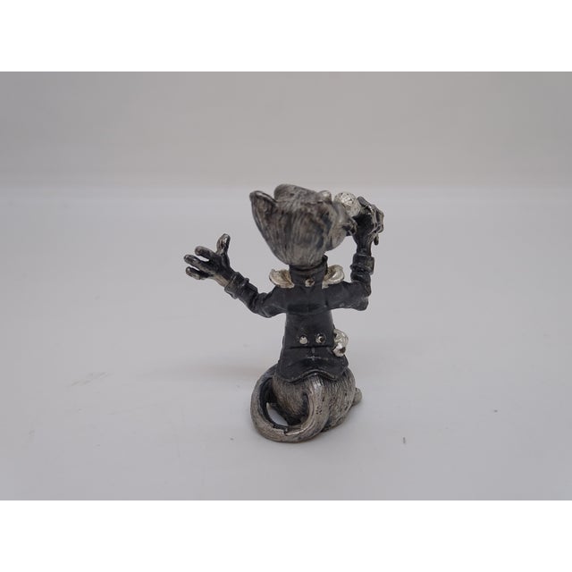 Musical Cats Figurine in Steel from Aryentis, 1980s For Sale - Image 15 of 18