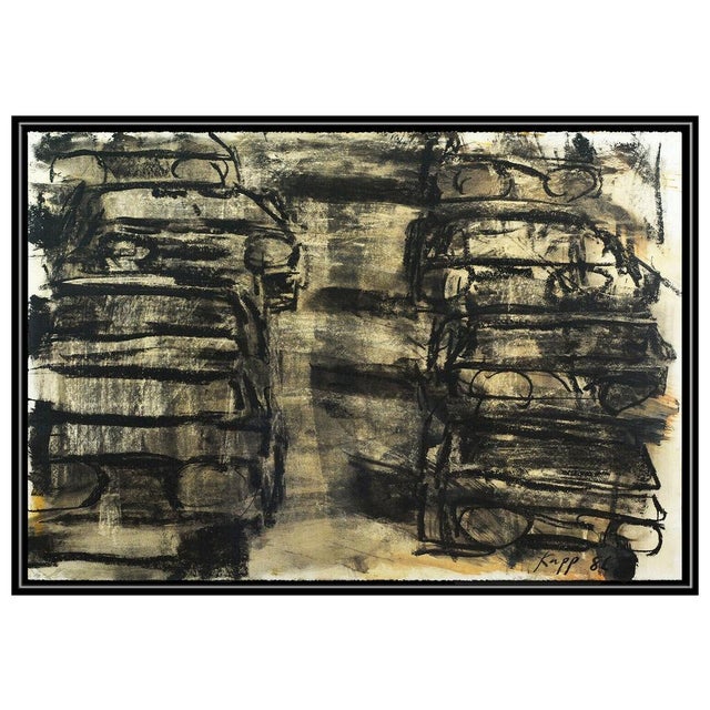 Abstract 1980s Traffic on Broadway, David Kapp For Sale - Image 3 of 5