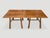 Andrianna Shamaris Midcentury Couture Teak Wood Cocktail Table or Entry Table For Sale - Image 14 of 18