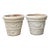 This exceptional pair of vintage Italian terracotta planters brings a sense of sun-drenched Mediterranean luxury to any...