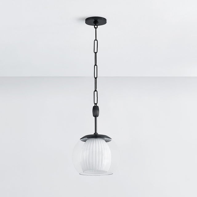 Inspired by nature, the retro silhouette of Clementon features a single orb accented by graceful details. The exterior...