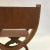 Wood Vintage Mid Century Craftsman Campaign Prayer Chair For Sale - Image 7 of 10