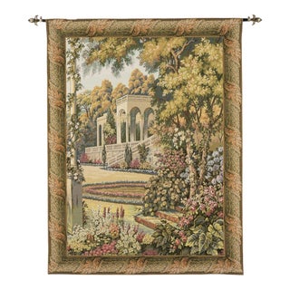 Lake Como Garden Loom Woven Tapestry - 109 X 83 Cm (3'7" X 2'9") - Requires Rod Size 2 For Sale