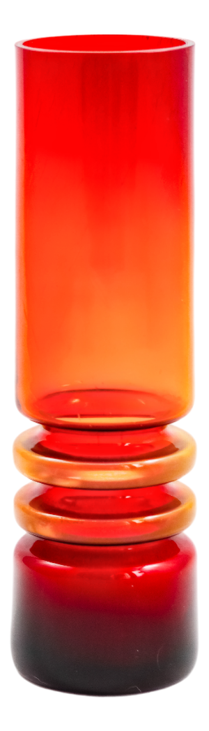 Gradient Vase by Zbigniew Horbowy for Sudety Glassworks, 1970s
