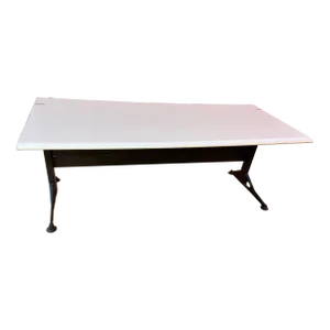 1990s Vintage Mid Century Modern Desk