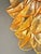 Mid-Century Modern Contemporary Modern Amber "Rondini" Murano Glass Chandelier. For Sale - Image 3 of 7