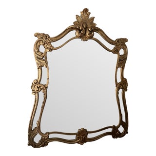 20th Century Italian Double Frame Mirror. For Sale