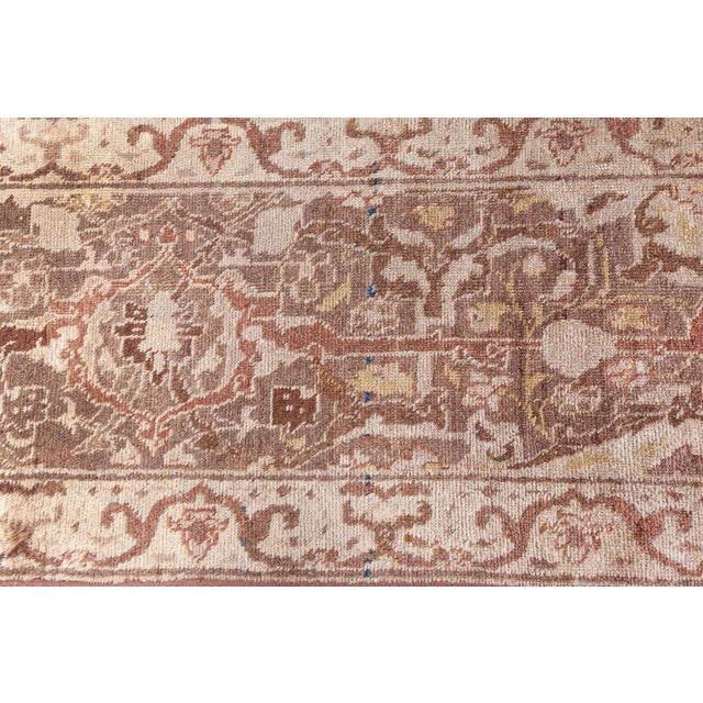 19th Century Authentic 19th Century Persian Tabriz Carpet For Sale - Image 5 of 12