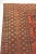 Ersari Burnt Orange, Copper, Rust, Camel & Indigo Square Rug - 8.7 x 9.2 For Sale In Milwaukee - Image 6 of 13