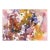 Vintage Abstract Splashes of Yellow, Red, and Purple by Les Anderson For Sale