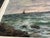 Wood Early 20th Century British Maritime Artwork by a.j. Gray, Signed O, Seascape Oil Painting For Sale - Image 7 of 12