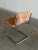 1970s Chrome Cantilevered Dining Chairs in Chenille For Sale - Image 9 of 10
