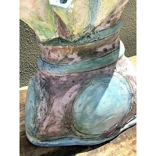 Vintage Original Studio Pottery Sculpture For Sale - Image 10 of 12