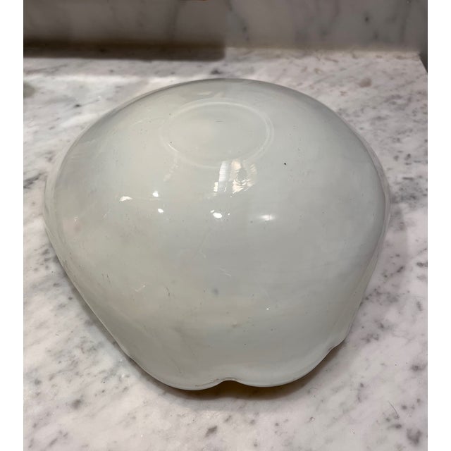 Mid-Century Modern Yellow Confetti Ashtray Catchall in the Manner of Murano Glass For Sale - Image 3 of 3