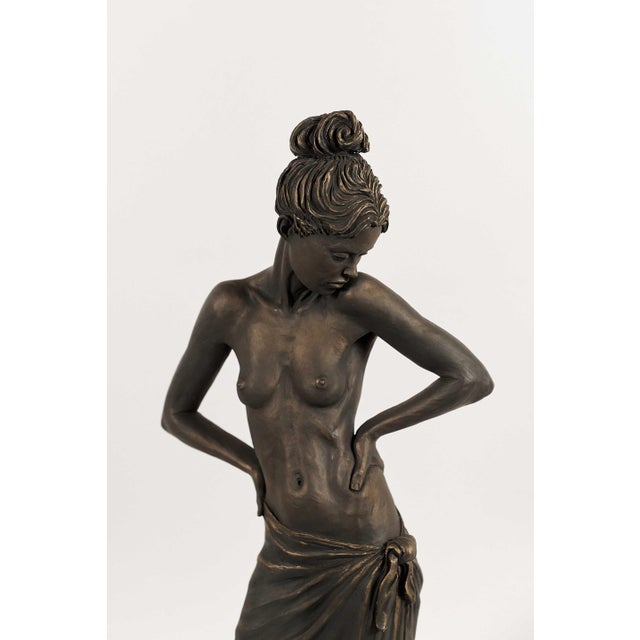The Pose Figurative Plaster Sculpture For Sale In New York - Image 6 of 8