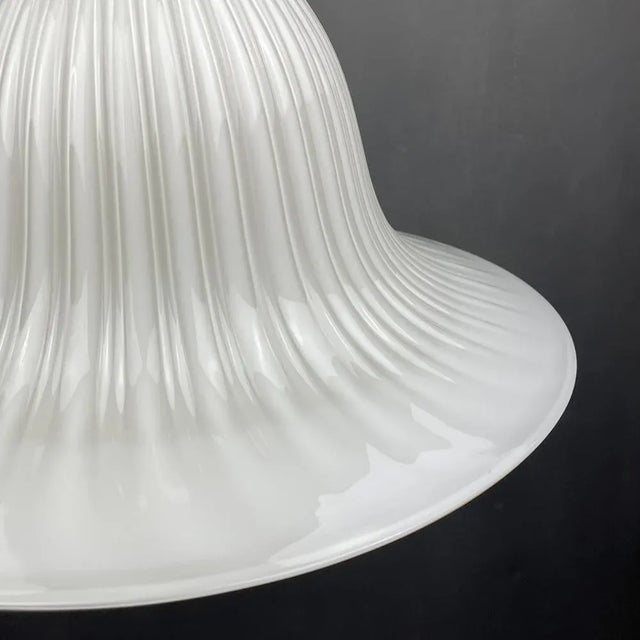 1970s Vintage Murano Glass Tulip Pendant Lamp, Italy, 1970s For Sale - Image 5 of 13