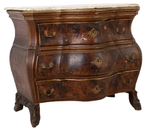 18th Century Swedish Rococo Chest of Drawers