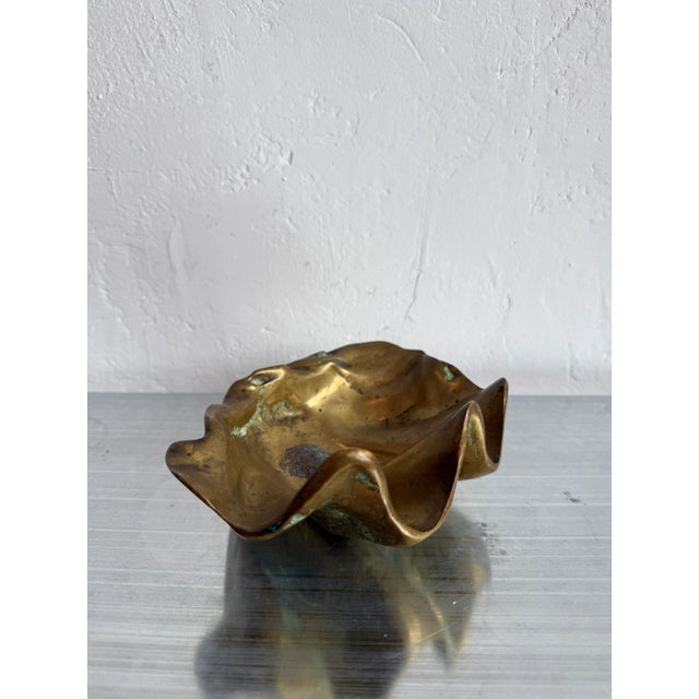 Mid-Century modern clam shell sculpture, Brazil 1960s.