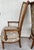 French Louis XVI High Back Accent Dining Chairs Pair For Sale - Image 18 of 18