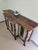 Diane Ross Signed Rustic Breakfront Credenza-Reclaimed Oak & Fused Glass Art For Sale - Image 10 of 18