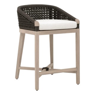 Montecito Rope Outdoor Counter Stool by Essentials for Living For Sale
