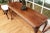 Council Craftman George III Mahogany Console Sofa Table With Ball and Claw Feet For Sale - Image 9 of 11