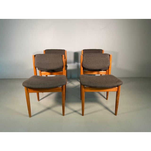 Dining Chairs by Finn Juhl for France & Søn, 1960s, Set of 4 For Sale - Image 15 of 15