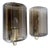 Vintage Glass Sconces from Limburg, 1970s, Set of 2 For Sale