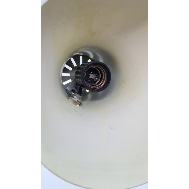 Yellow Desk Lamp in Yellow Metal and Chrome by J. Hůrka, Czechoslovakia, 1970s For Sale - Image 8 of 11