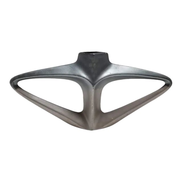 Vintage Mid-Century Modern Toyo Ikebana Triangle Vase For Sale