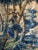 Early 18th Century Flemish 18 Century Verdure Three Birds and Thistle Plant For Sale - Image 5 of 18