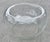Large Sculptural Clear Art Glass Centerpiece Bowl | Modernist Floating Bowl For Sale - Image 4 of 8