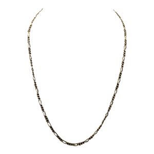 1990s 14k Yellow Italian Gold Thick Chain Necklace Measuring 18" Long, 5.8 DWT